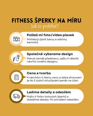 ✨ Fitness šperky na míru ✨ Chceš, aby tvůj soutěžní look byl naprosto dokonalý a sladěný do posledního detailu? 💎👙 Takto...